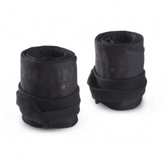ThornFit Pevný Ripstop Cotton Wrist Wraps Black thorn50