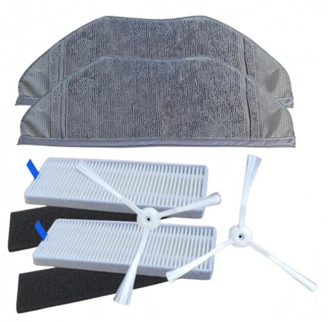 6ks Sada HEPA filtrů, kartáčků a mopů pro ROWENTA Explorer S95 X-Plorer