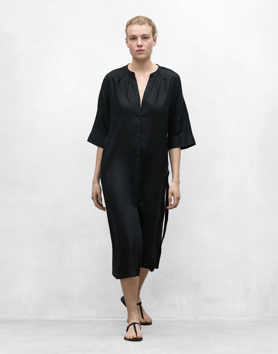 ECOALF Lea Long Dress Black XS/S