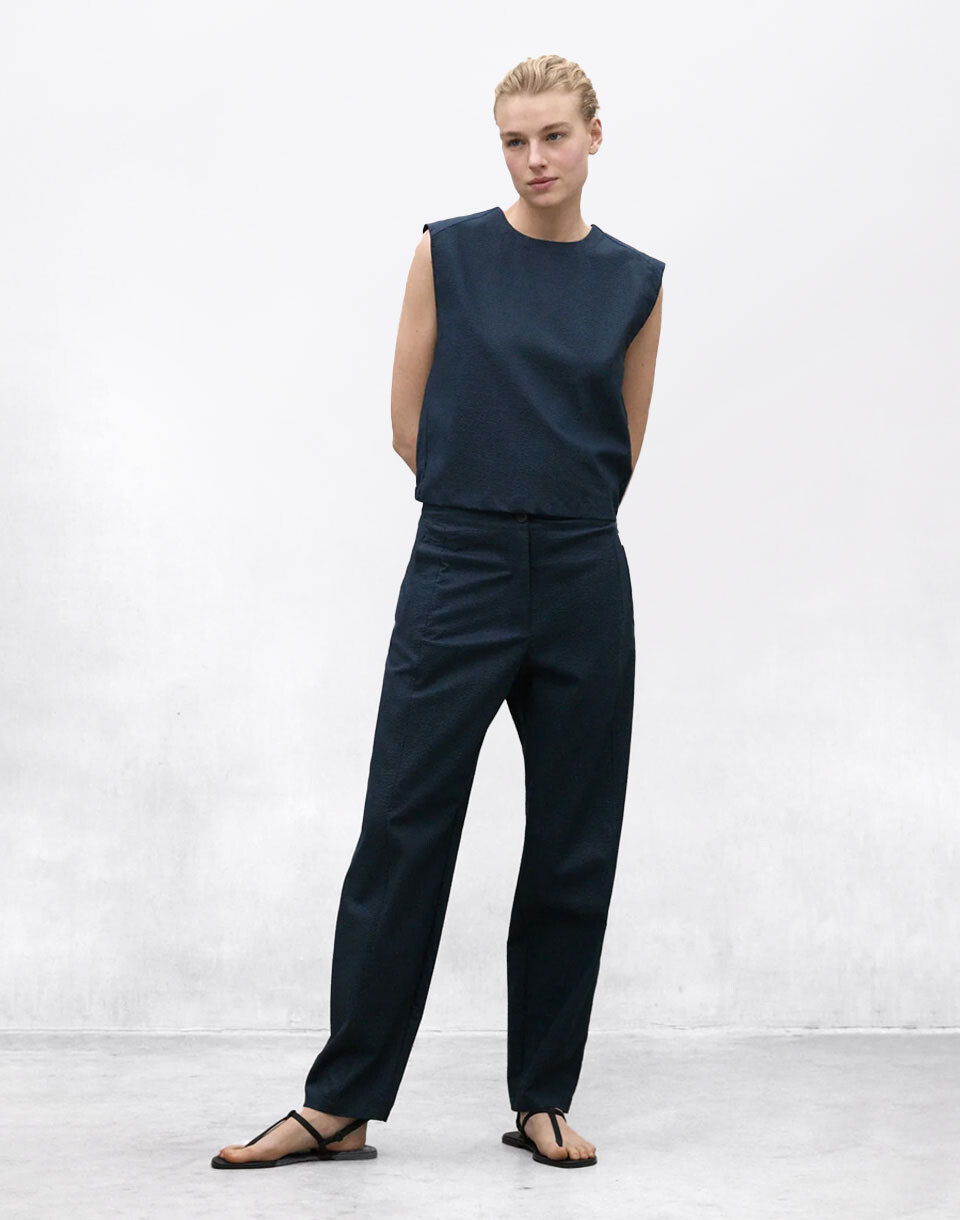 ECOALF Ripoll Trousers DEEP NAVY 36