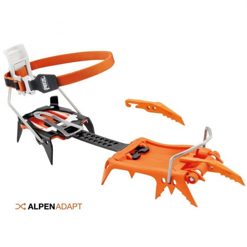 Petzl Mačky pro extrémní lezení v ledu a drytooling Petzl Dart Oranžová