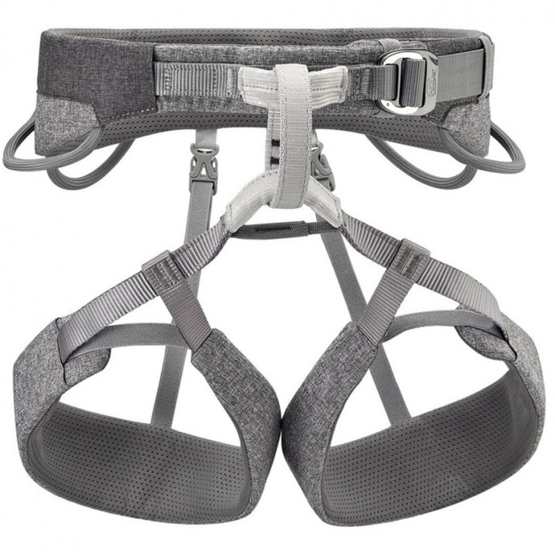 Petzl Horolezecký sedací úvazek Petzl Sama Šedá
