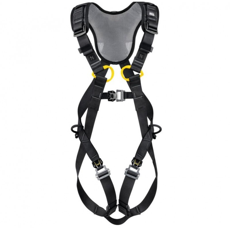 Petzl Zachycovací postroj Petzl Newton Fast EU Černá