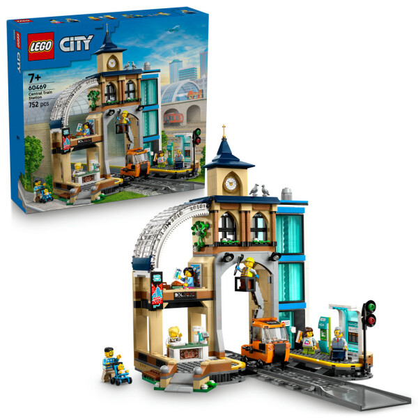 LEGO® City 60469 Hlavní vlakové nádraží