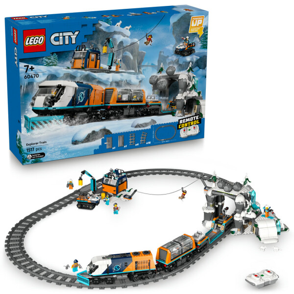 LEGO® City 60470 Polární expres pro průzkumníky Arktidy