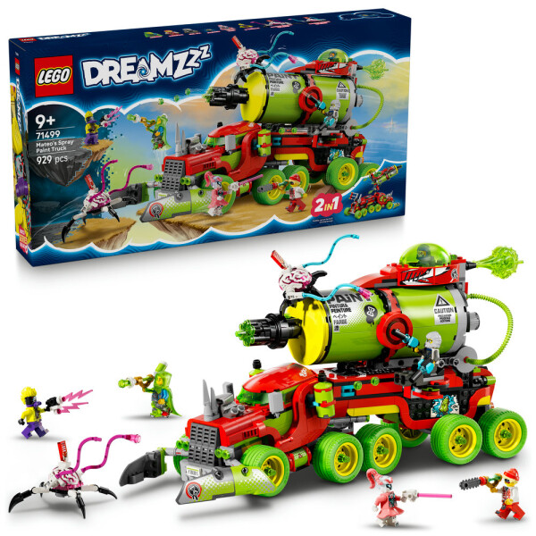 LEGO® DREAMZzz™ 71499 Mateovo vozidlo v podobě barvy ve spreji