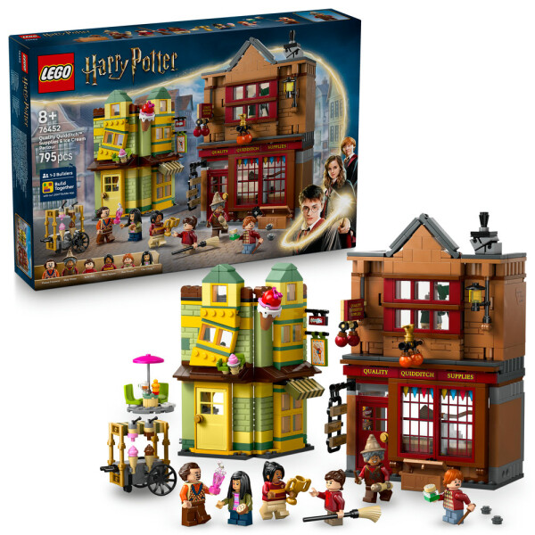 LEGO® Harry Potter™ 76452 Prvotřídní potřeby pro famfrpál a zmrzlinářství
