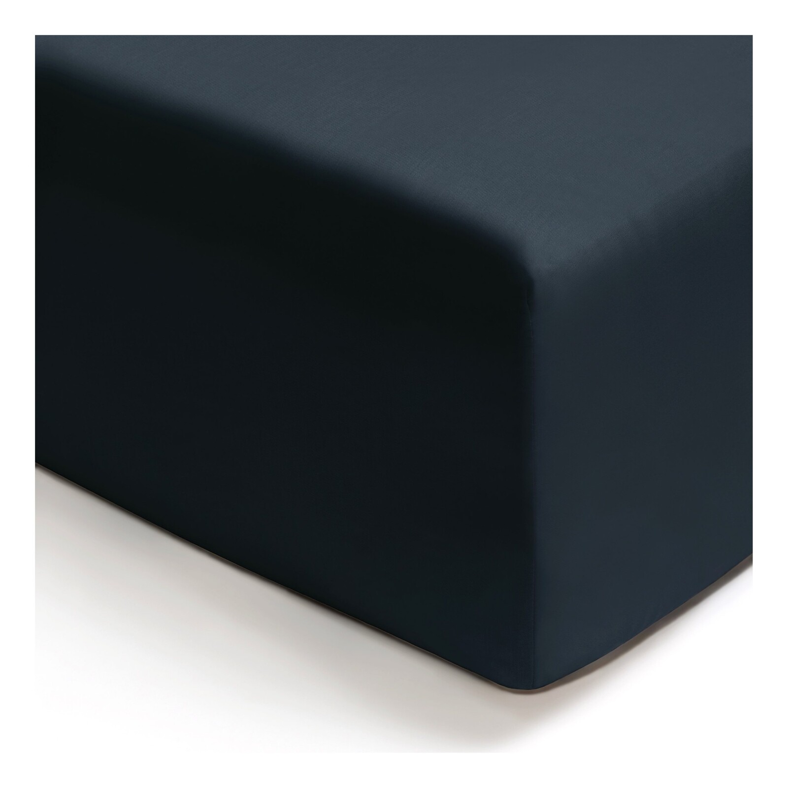 Jednolůžkové napínací prostěradlo GRACE 90 x 200 cm, půlnoční oceán, tencel, Clarysse