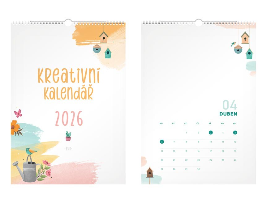 MFP 1061633 Kalendář 2026 nástěnný Kreativní