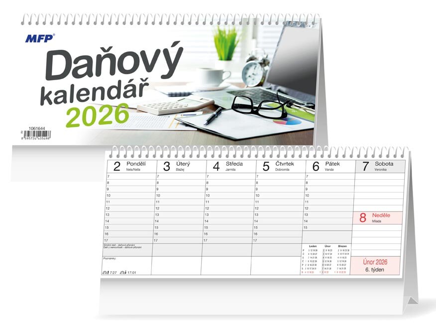 MFP 1061644 Kalendář 2026 stolní Daňový