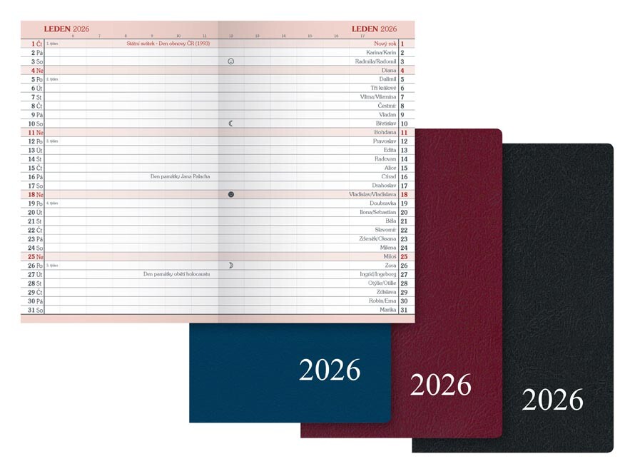 MFP 7781422 Diář 2026 M104/PVC měsíční