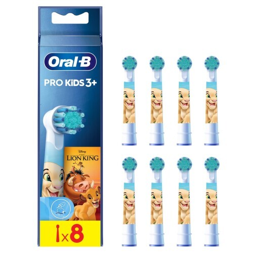 Oral-B Lion King Pro Kids3+ kartáčkové hlavice 8ks