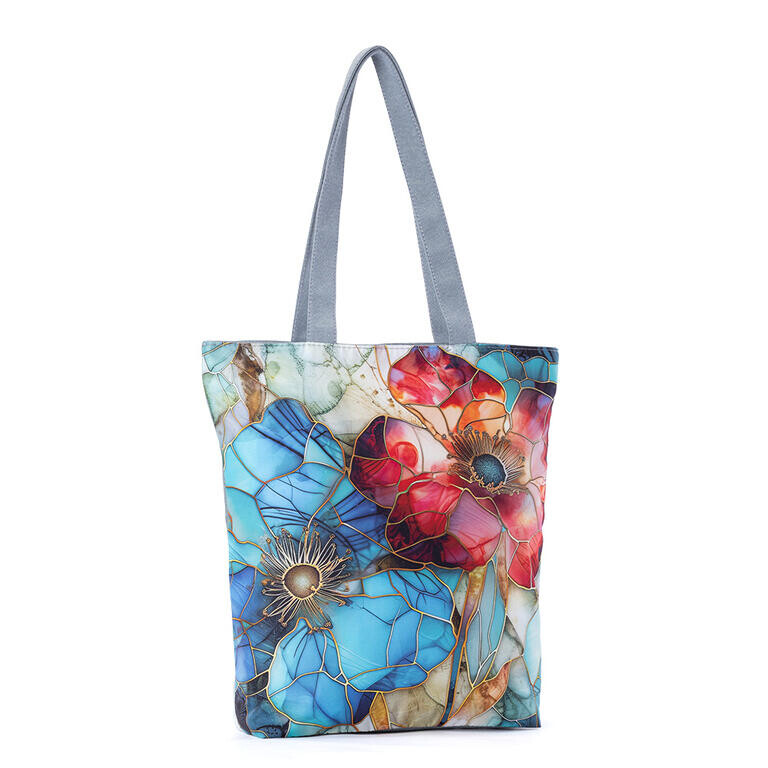 Letní kabelka VITRÁŽOVÉ KVĚTY