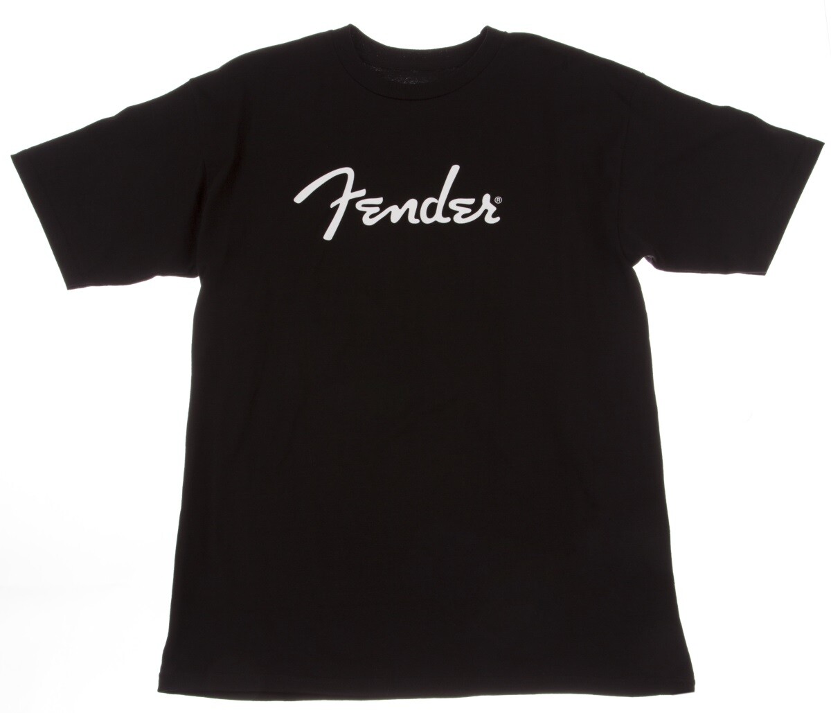 Fender Spaghetti Logo T-Shirt Black S