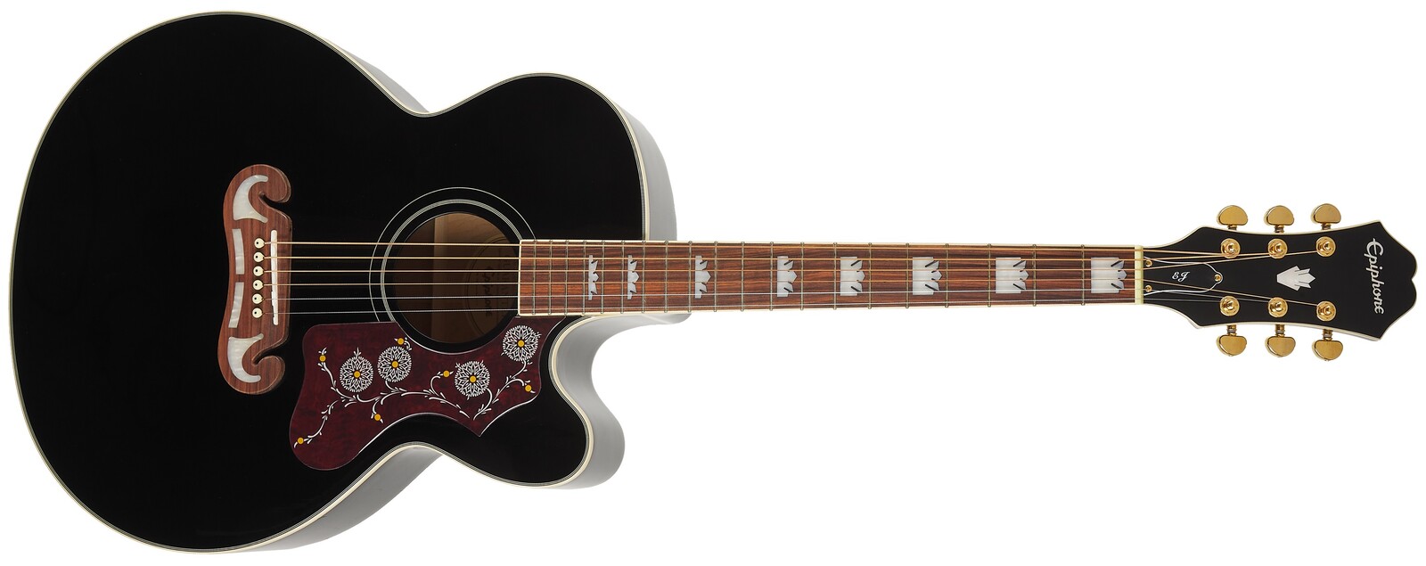 Epiphone J-200EC Studio BK (použité)