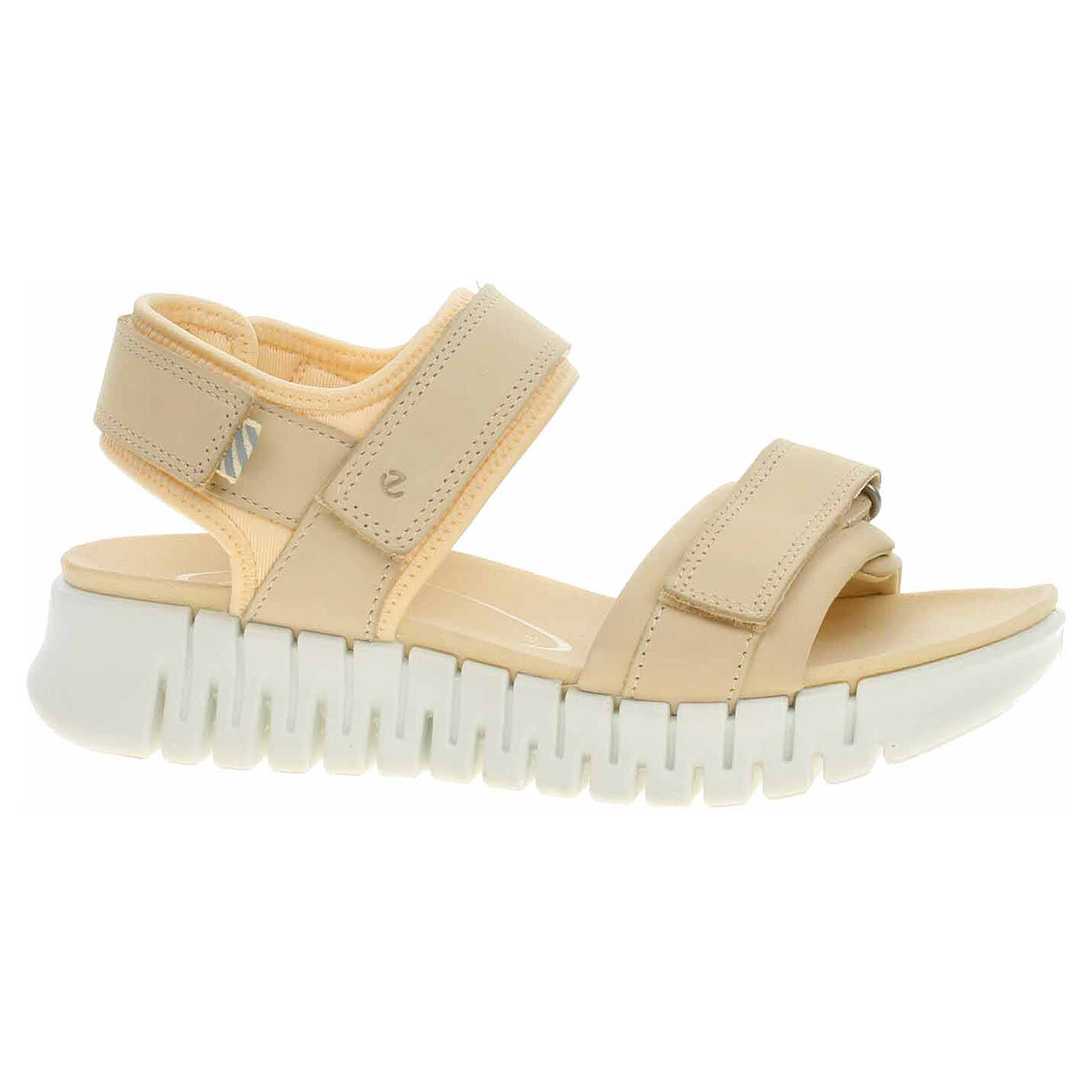 Ecco Dámské sandály Ecco Gruuv Sol W 21310302710 straw 23802042