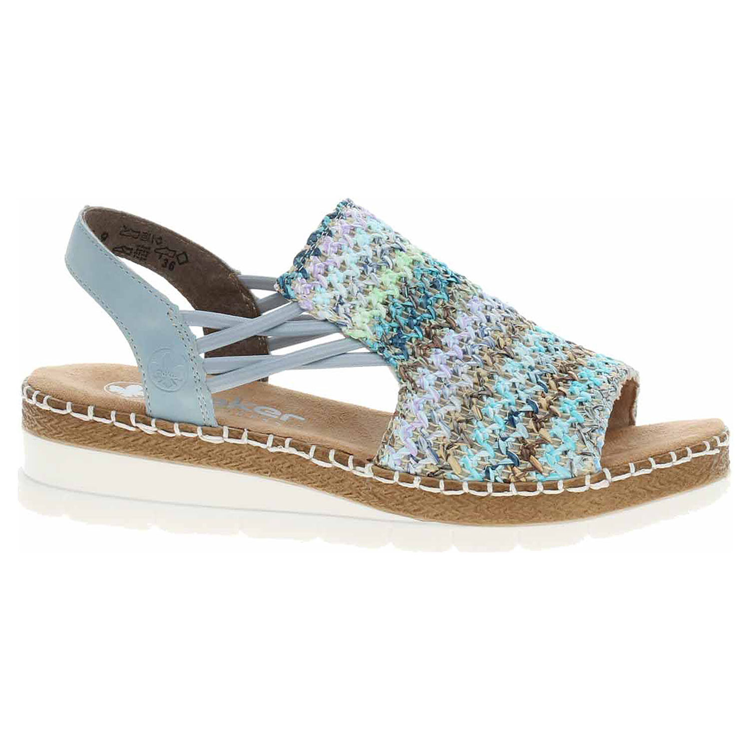 Ecco Dámské sandály Rieker V1241-91 multi 23802045