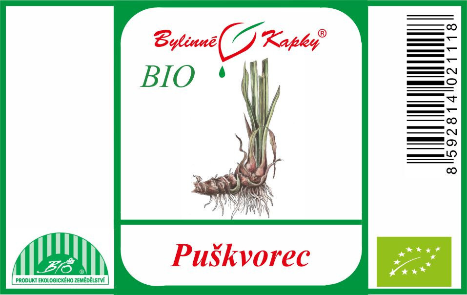 Puškvorec BIO - bylinné kapky (tinktura) 50 ml