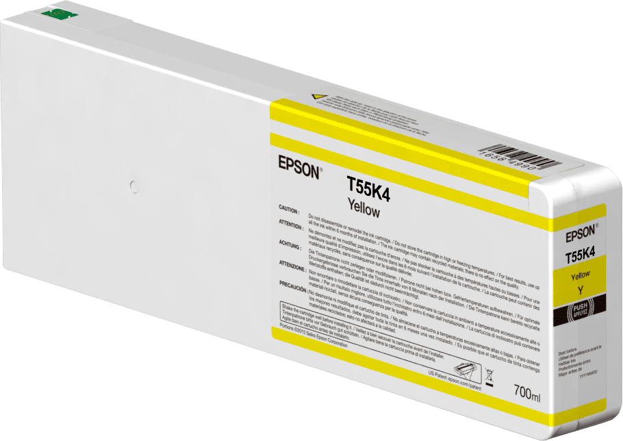 Epson C13T55K400 žlutá (yellow) originální cartridge