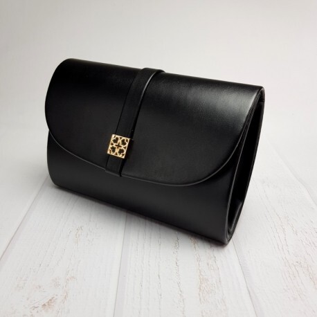 Černé psaníčko, Barva Černá L&S Fashion 0090007