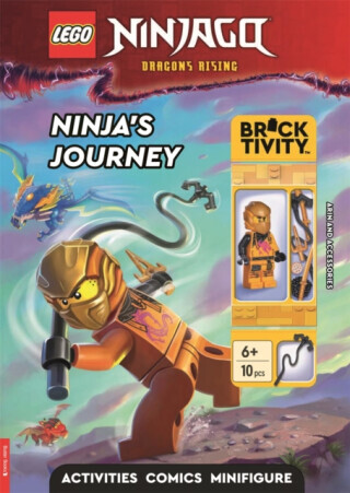 LEGO® NINJAGO®: Ninja's Journey Activity Book (with Arin minifigure and accessories) - Buster Books, LEGO®