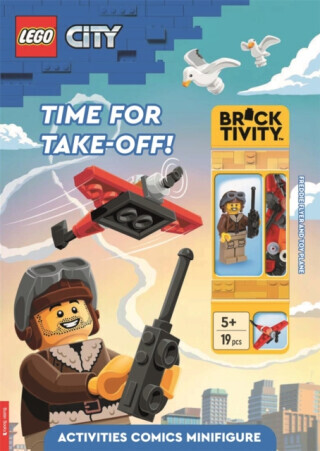 LEGO® City: Time for Take-Off! Activity Book (with Freddie Flyer minifigure and toy plane mini-build) - Buster Books, LEGO®