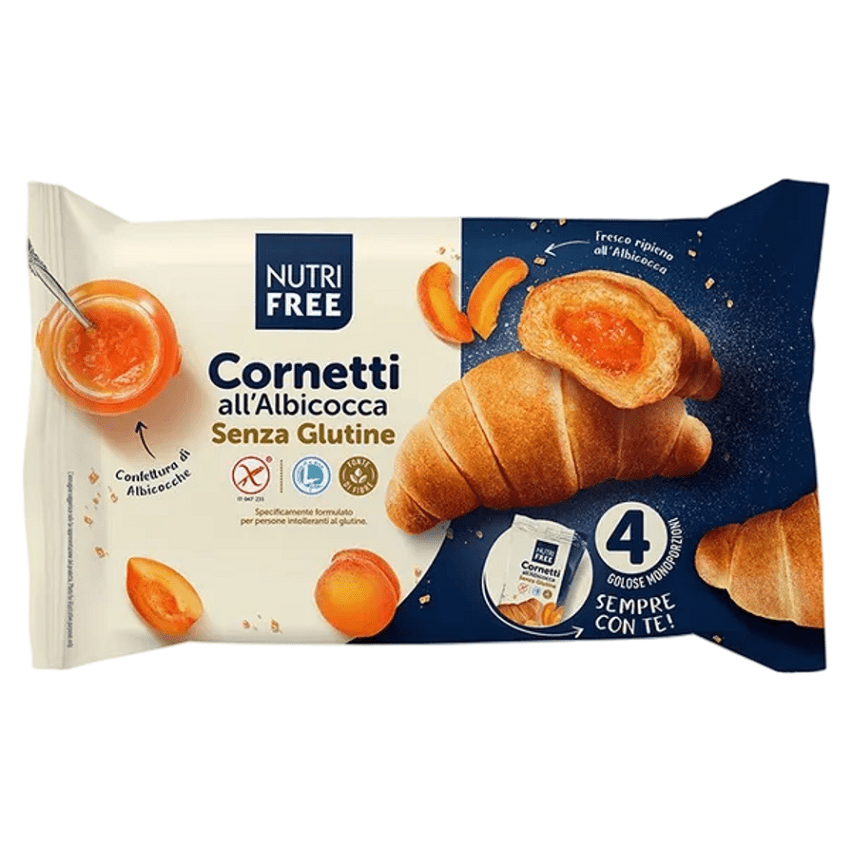 NUTRIFREE Croissant s meruňkovou náplní 4 kusy