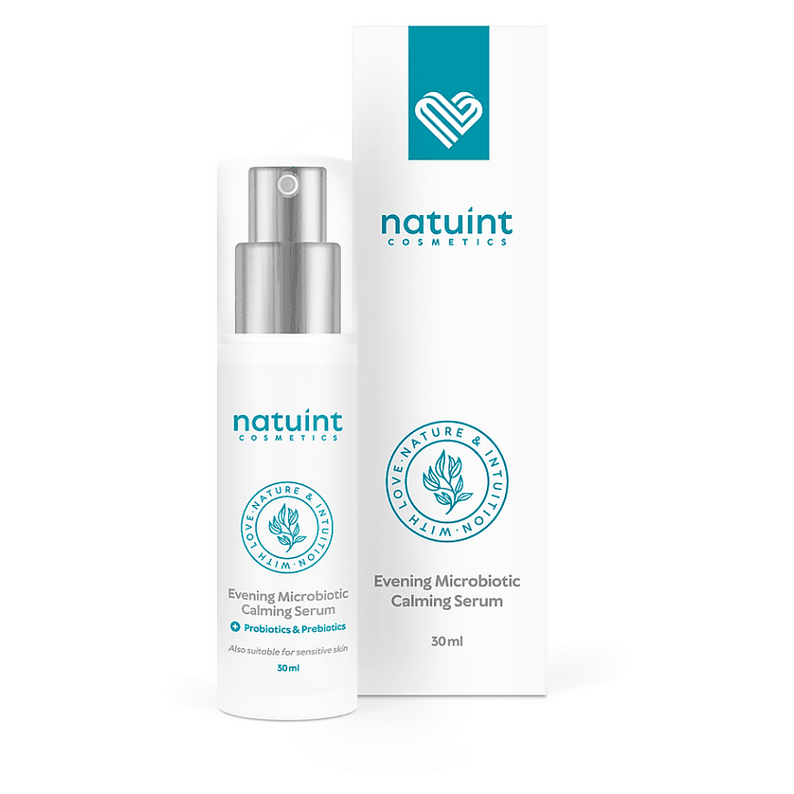 NATUINT COSMETICS Noční mikrobiotické sérum Zklidňující 30 ml