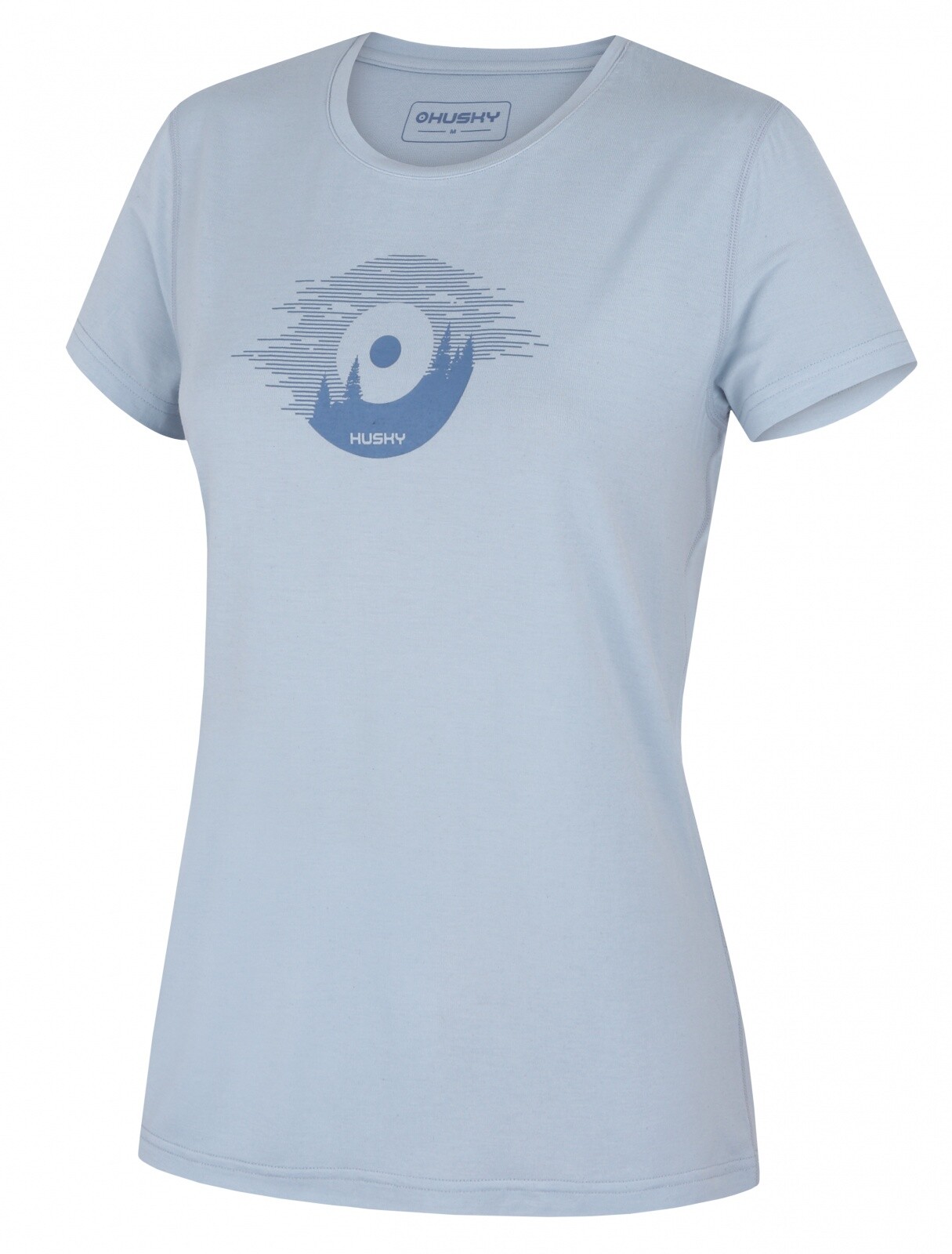 Husky Dámské triko Mertis L light grey Velikost: L