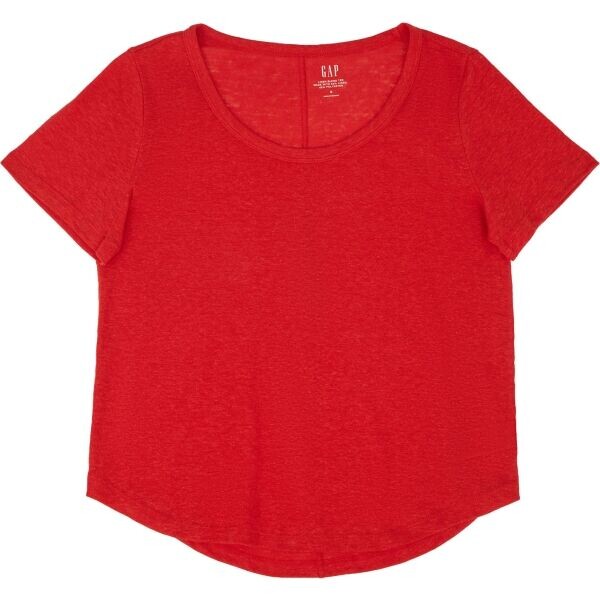 GAP BLEND SCOOP Dámské tričko, červená, velikost