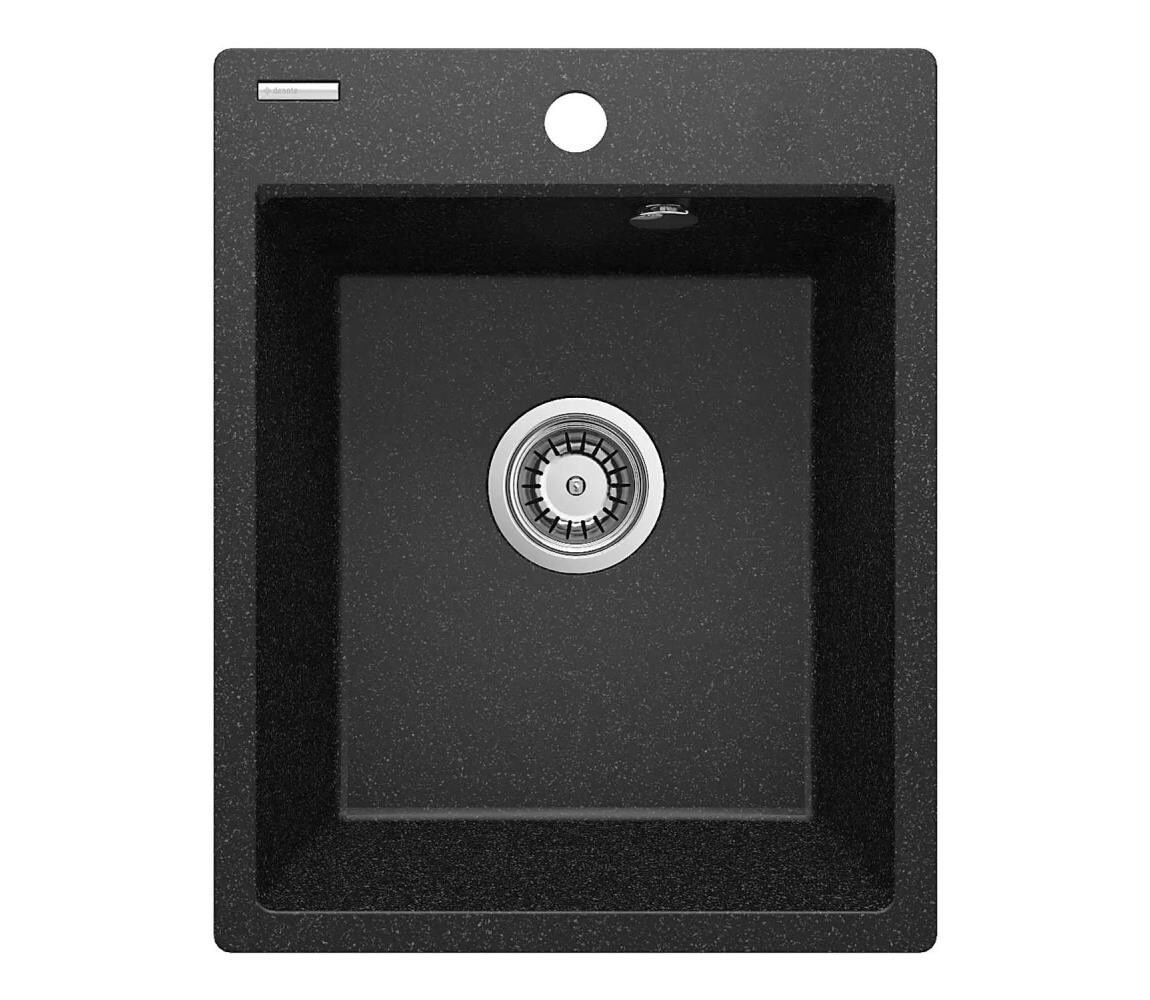 Deante Deante ZRC_2103 - Kuchyňský dřez CORIO 50x40 cm granit/grafit