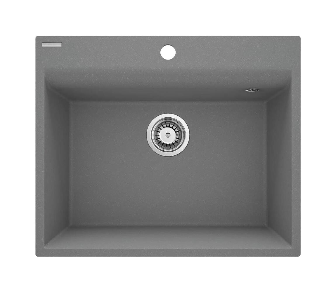 Deante Deante ZRC_S10A - Kuchyňský dřez CORIO 50x60 cm granit/metalicky šedá