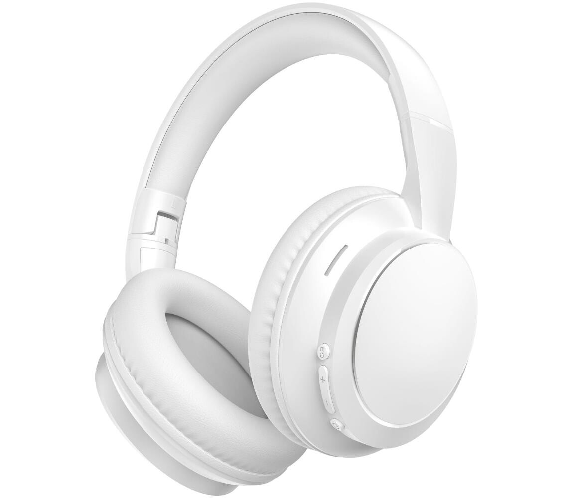 Bezdrátová sluchátka 400mAh bílá