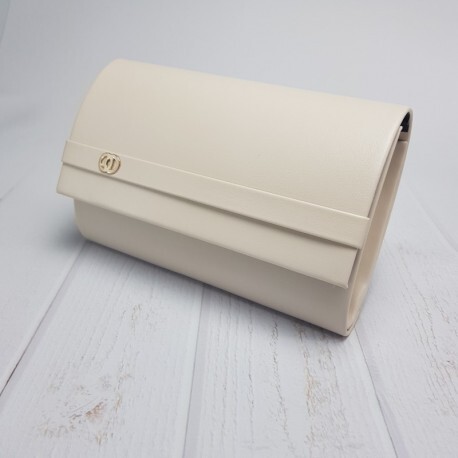 Béžové psaníčko matné, Barva Béžová L&S Fashion 0090055