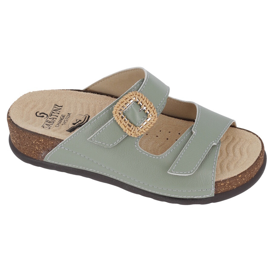 SABATINI KAROLINA Koala Salvia pantofle kobaltové 1 pár, Velikost obuvi: 38