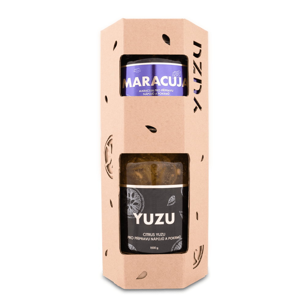 Dárkové balení maxi yuzu a maracuja