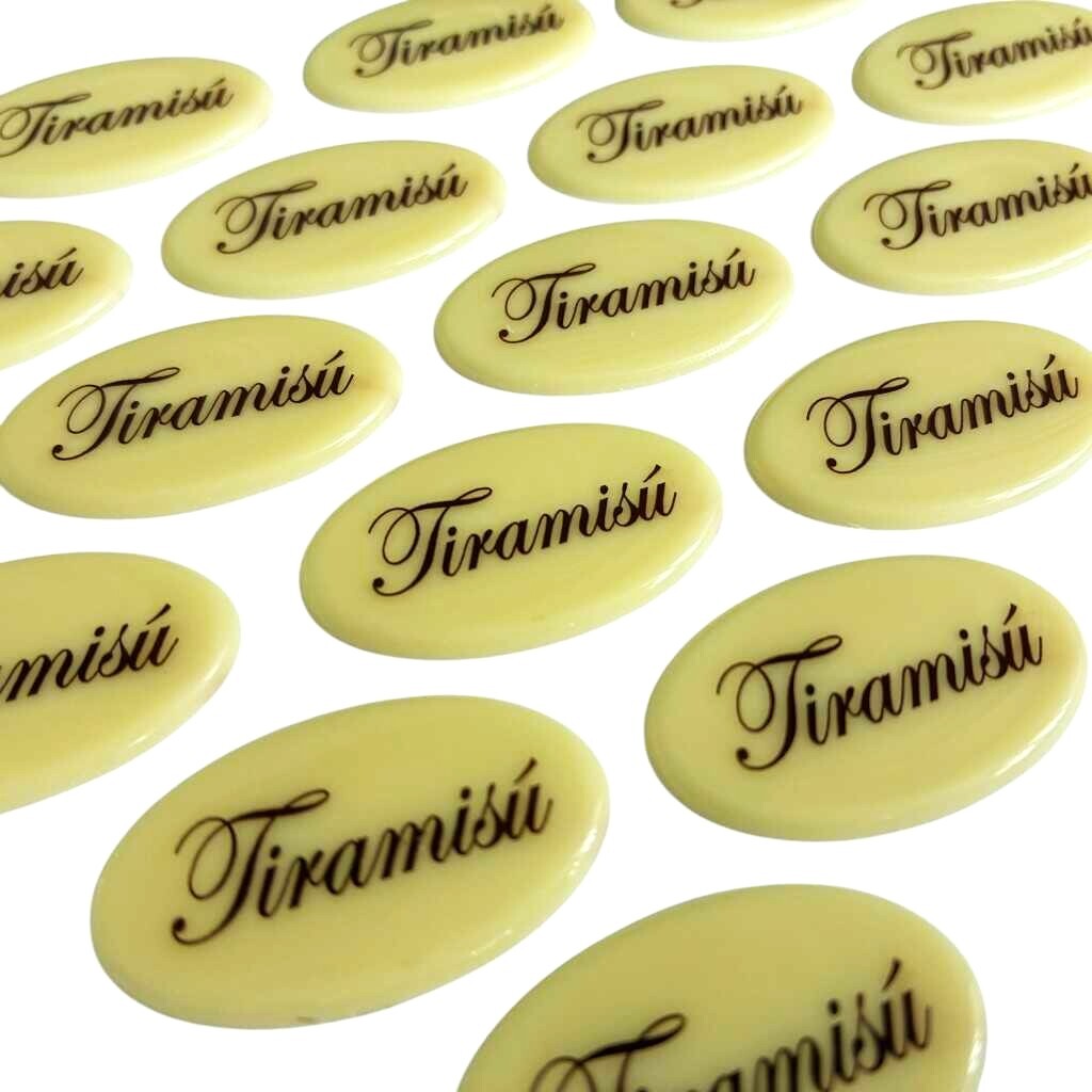 PCB CREATION Čokoládová dekorace Tiramisu 13ks