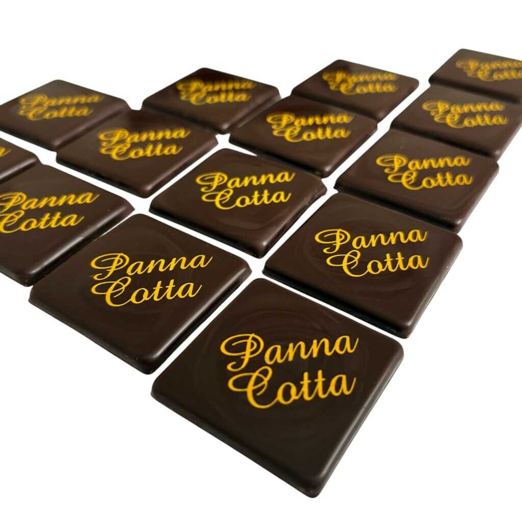 PCB CREATION Čokoládová dekorace Panna Cotta 22ks