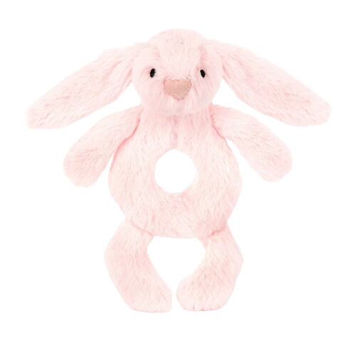 Jellycat Chrastítko růžový králíček