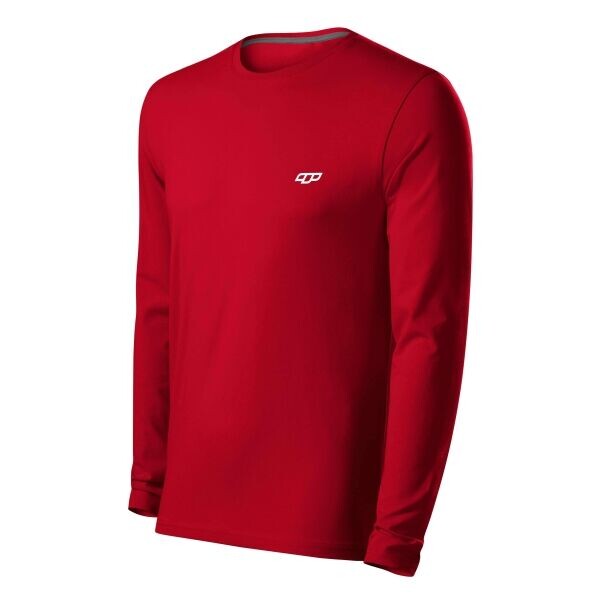 TRIMM BRAVE LADY Dámské tričko s dlouhým rukávem, červená, velikost