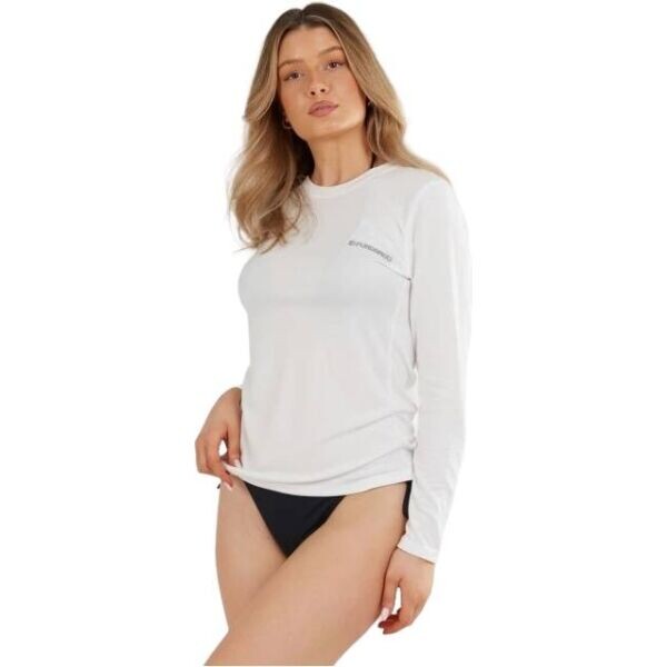 FUNDANGO LOREN Dámské plavecké tričko, bílá, velikost