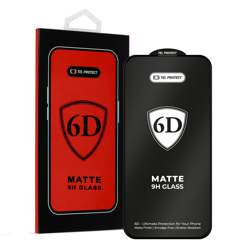 Tvrzené sklo Tel Protect Full Glue 6D Matt pro Samsung Galaxy A36 5G Black