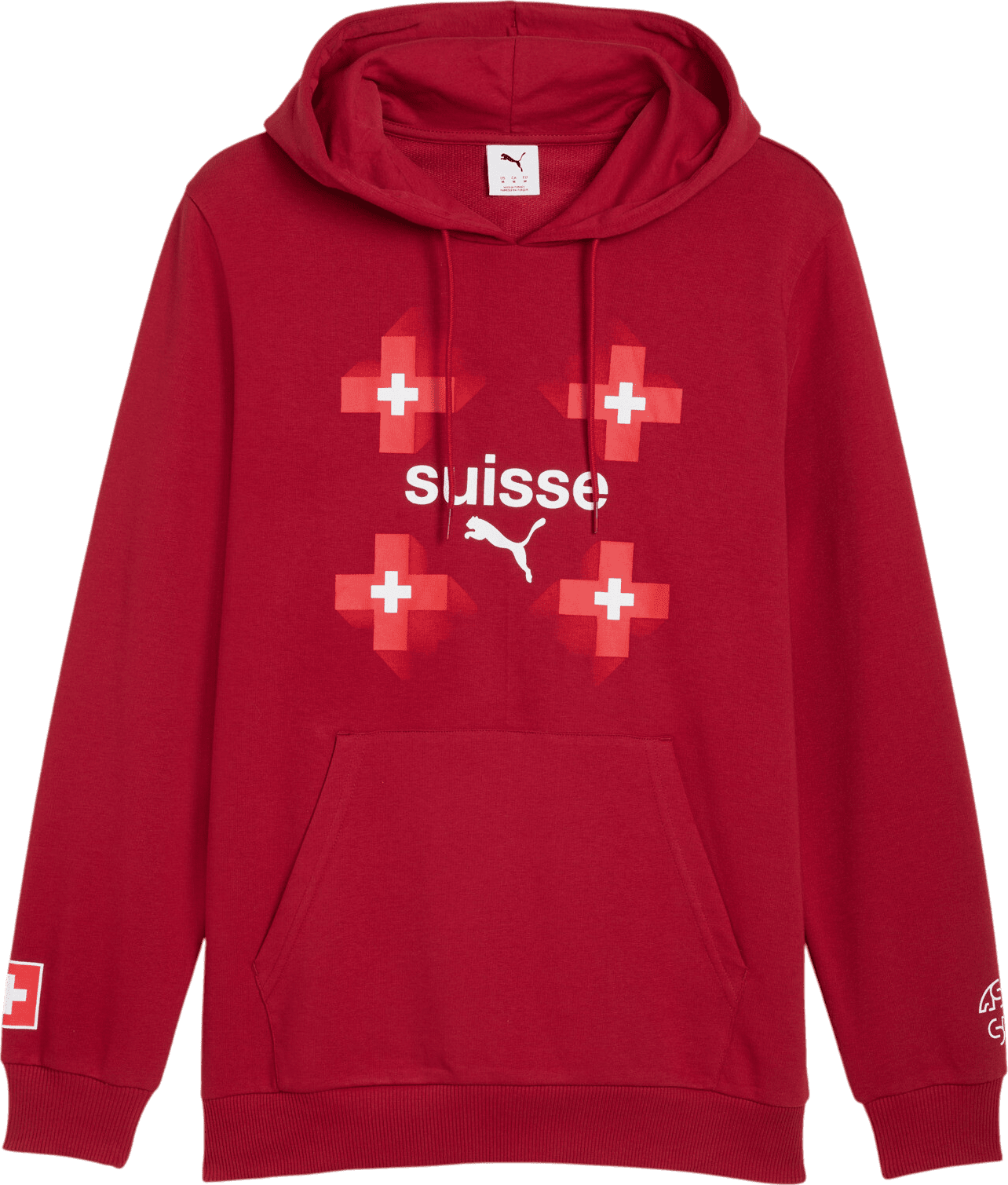Mikina s kapucí Puma  Switzerland FtblCulture Hoody