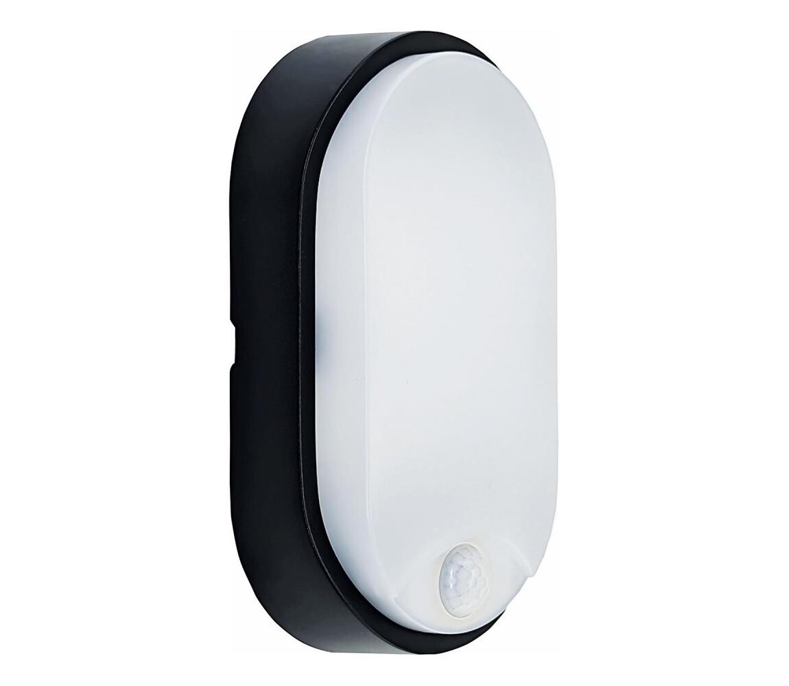 Greenlux LED Venkovní stropní svítidlo se senzorem LED/14W/230V IP54 černá