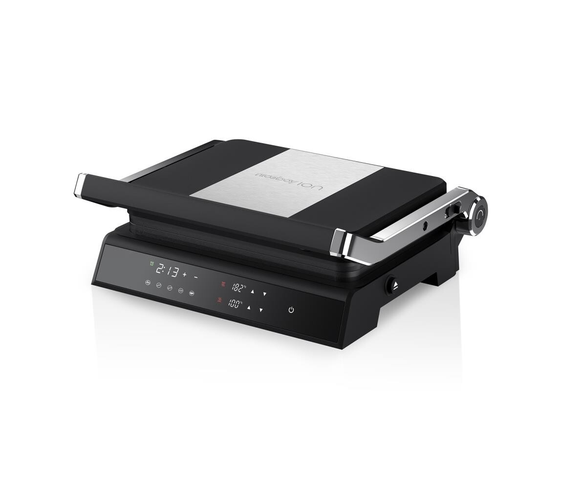 Niceboy Niceboy ION Grillmaster - Kontaktní gril 2000W/230V černá/matný chrom