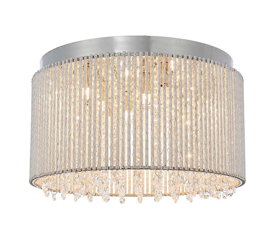 Endon Endon 81980 - Křišťálové stropní svítidlo GALINA 10xG9/25W/230V matný chrom