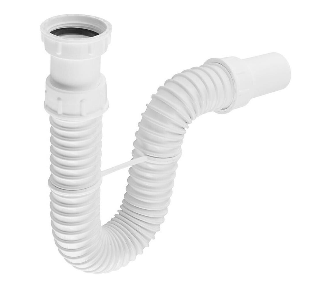 Bruckner Bruckner - Flexibilní dřezový sifon DN40 bílá