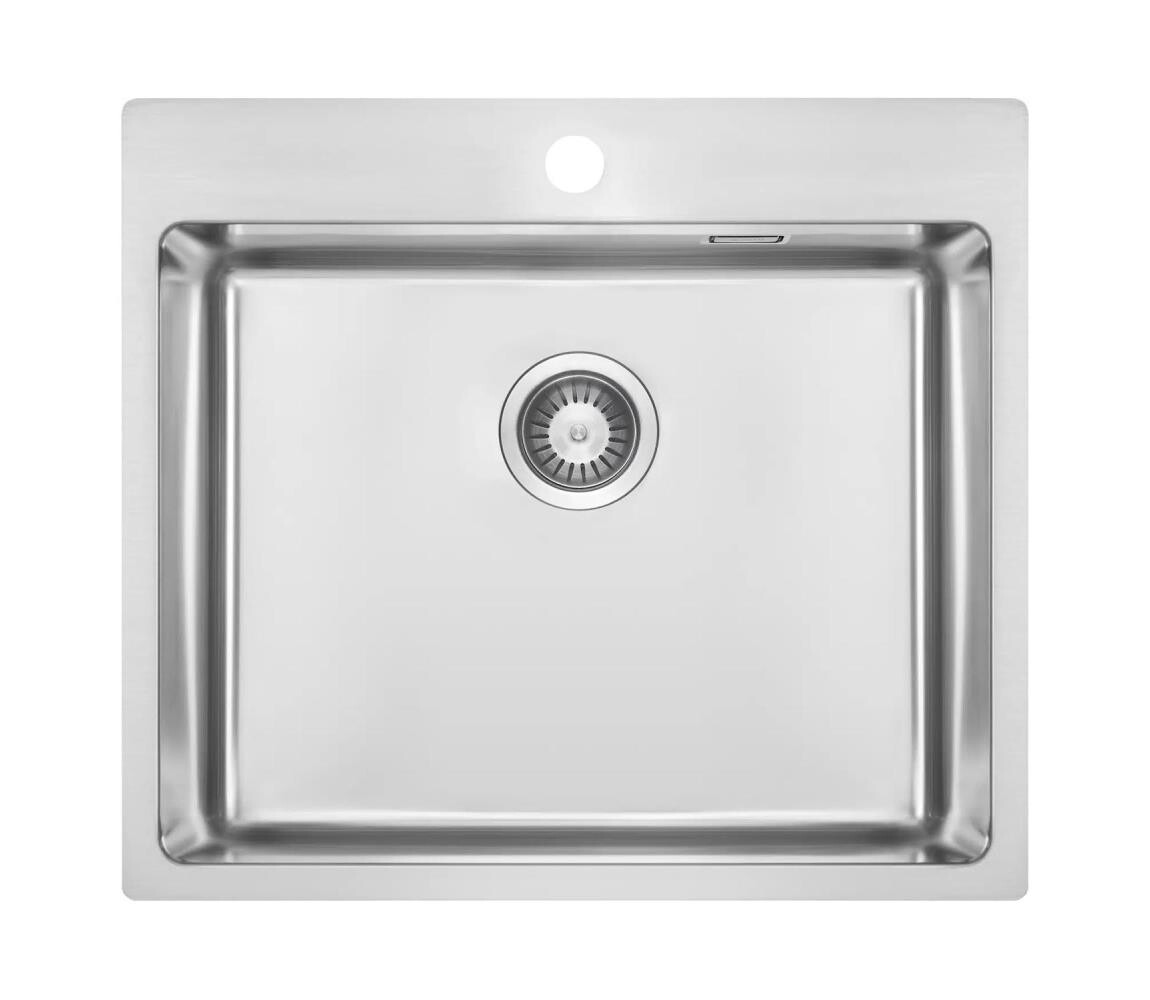 Deante Deante ZPO_010B - Kuchyňský dřez OLFATO 50,5x55 cm kartáčovaná ocel