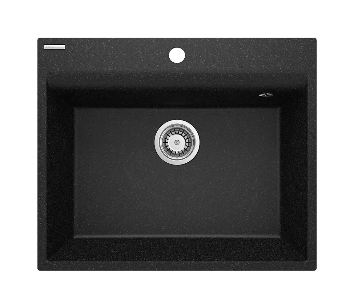 Deante Deante ZRC_210A - Kuchyňský dřez CORIO 50x60 cm granit/grafit