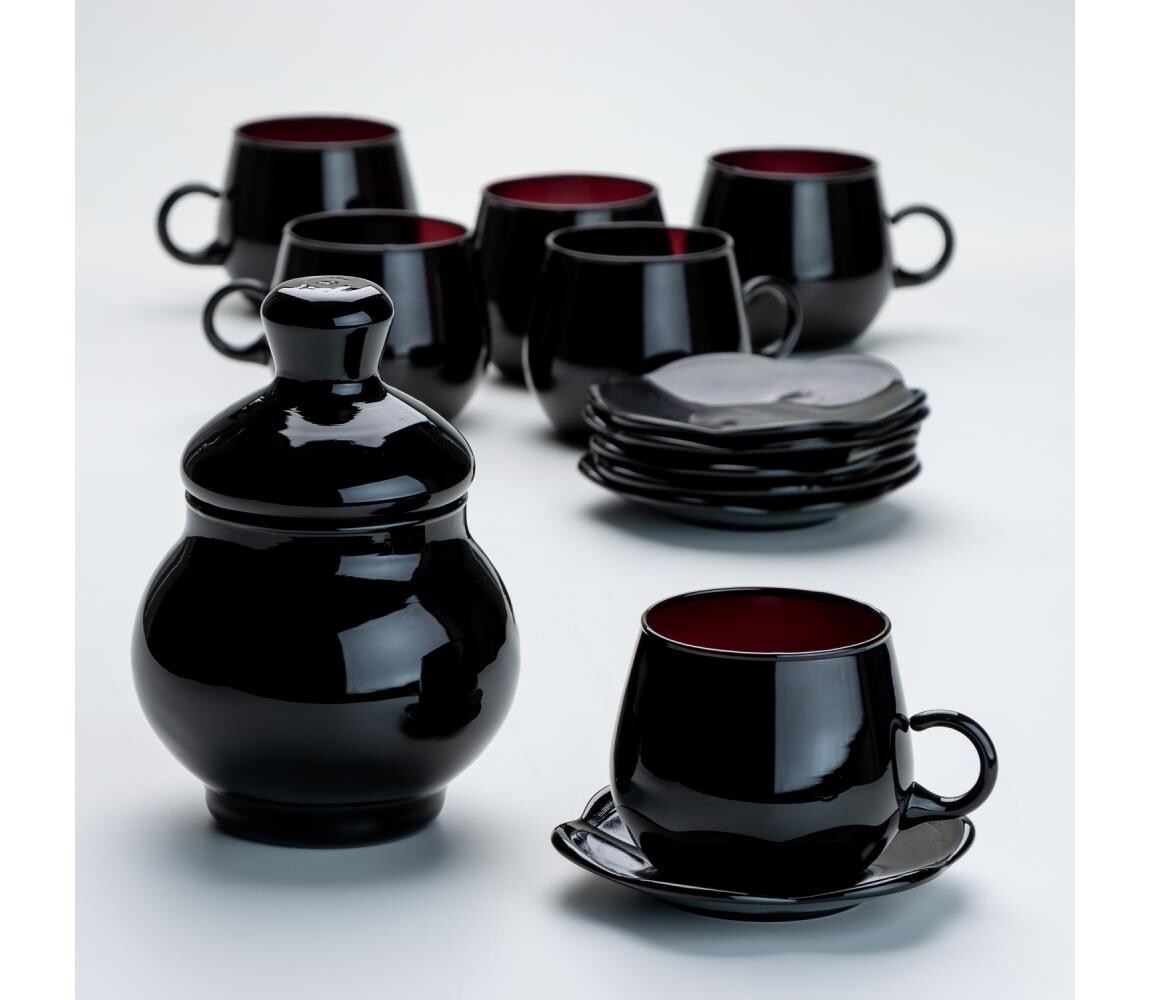 Čajová sada černá